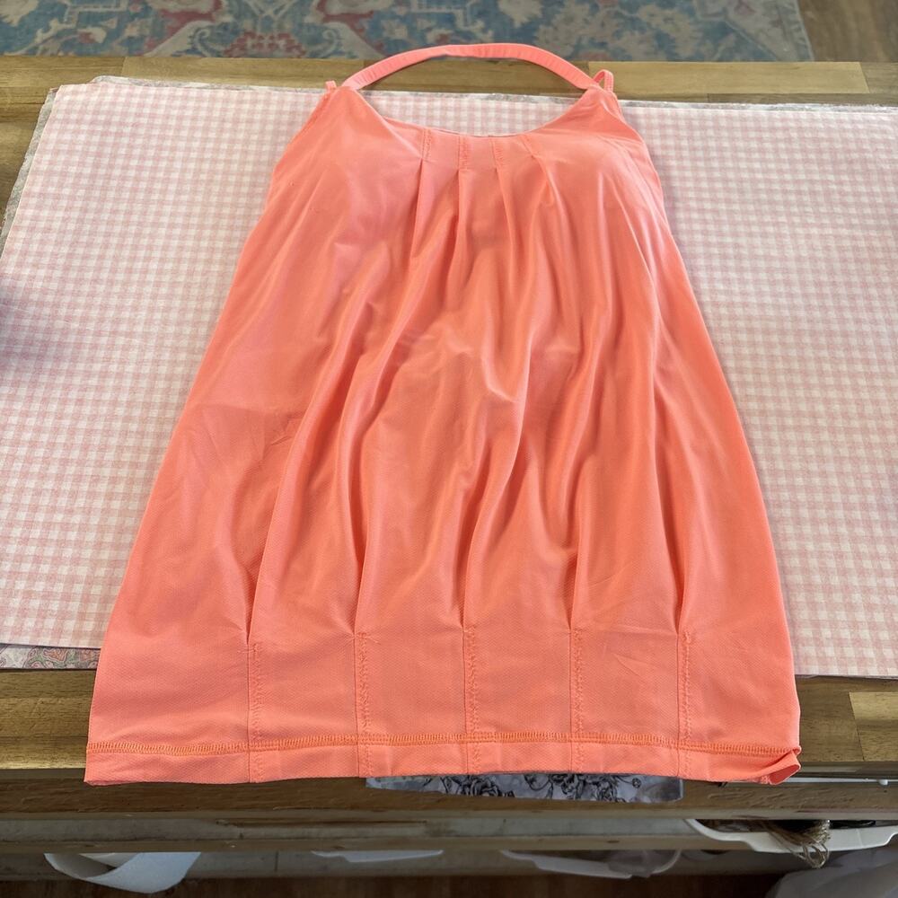Coral Lululemon Flo And Go Tank Top Size 6